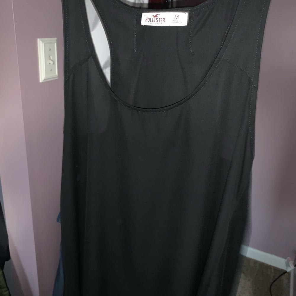 Black hollister tank